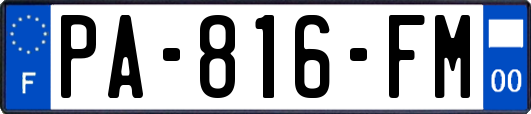 PA-816-FM