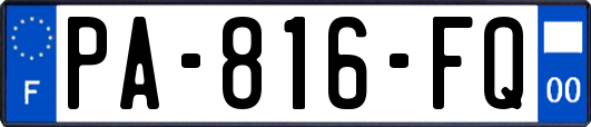 PA-816-FQ