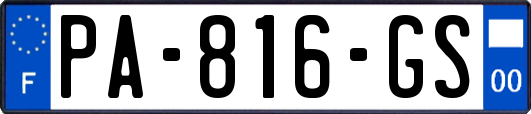 PA-816-GS