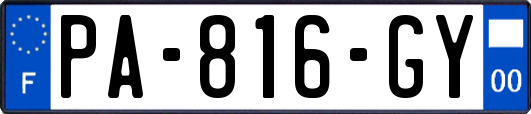 PA-816-GY