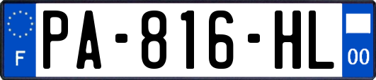 PA-816-HL