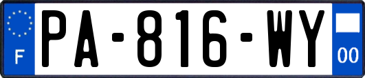 PA-816-WY