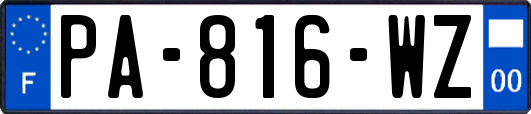 PA-816-WZ