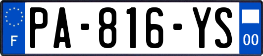 PA-816-YS