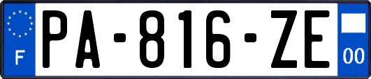 PA-816-ZE