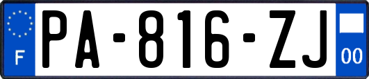 PA-816-ZJ