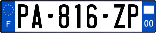 PA-816-ZP