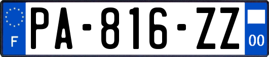 PA-816-ZZ