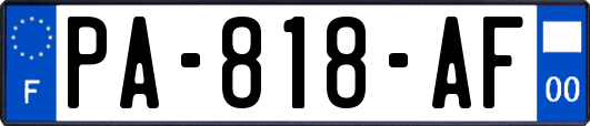 PA-818-AF