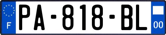 PA-818-BL