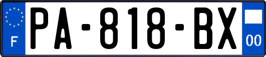 PA-818-BX