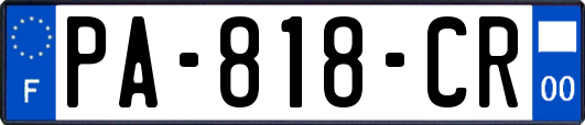 PA-818-CR