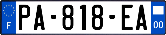 PA-818-EA