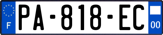 PA-818-EC