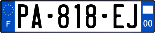 PA-818-EJ