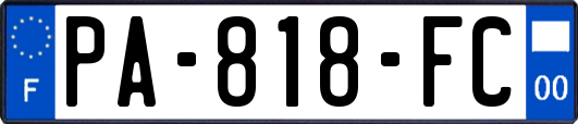 PA-818-FC