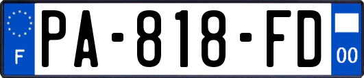 PA-818-FD