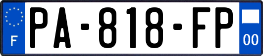 PA-818-FP