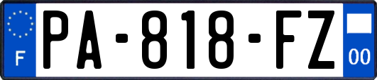 PA-818-FZ