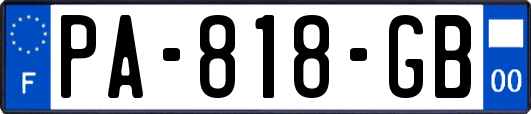 PA-818-GB
