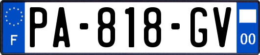 PA-818-GV