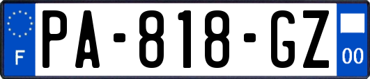 PA-818-GZ