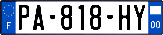 PA-818-HY