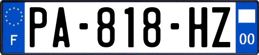 PA-818-HZ