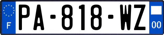 PA-818-WZ