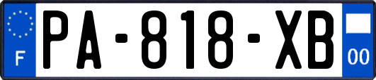 PA-818-XB