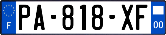 PA-818-XF