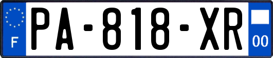 PA-818-XR