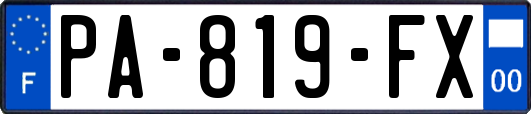 PA-819-FX