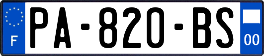 PA-820-BS