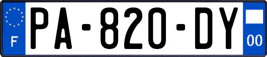 PA-820-DY