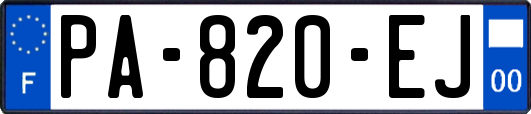 PA-820-EJ