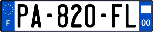 PA-820-FL