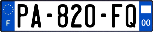 PA-820-FQ