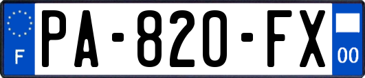 PA-820-FX