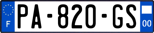 PA-820-GS