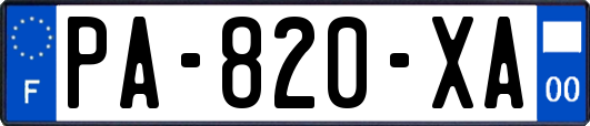 PA-820-XA
