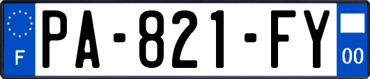 PA-821-FY