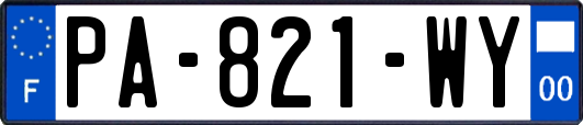 PA-821-WY
