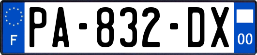 PA-832-DX