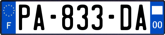 PA-833-DA
