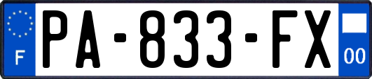 PA-833-FX