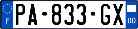 PA-833-GX