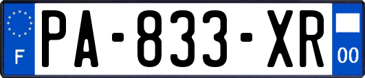 PA-833-XR