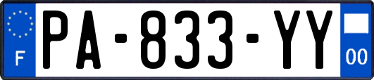 PA-833-YY