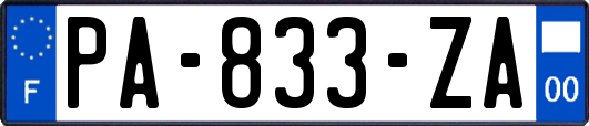 PA-833-ZA